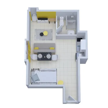 Appartement L'appart K-psule - Design, Confort, Centre-ville, 3 Pers Le Mans