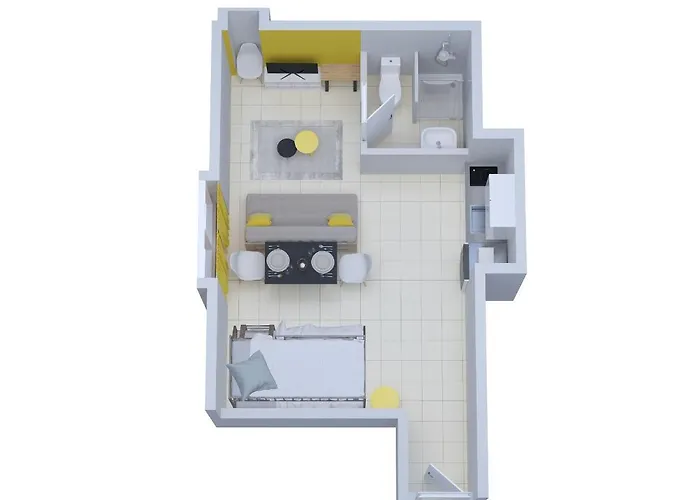 Apartamento L'appart K-psule - Design, Confort, Centre-ville, 3 Pers Le Mans